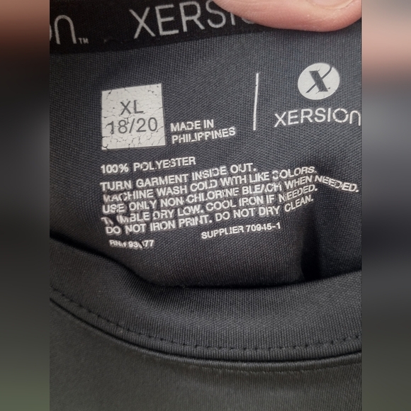 Xersion Boys Gray Graphic T-Shirt Size XL - Picture 5 of 5